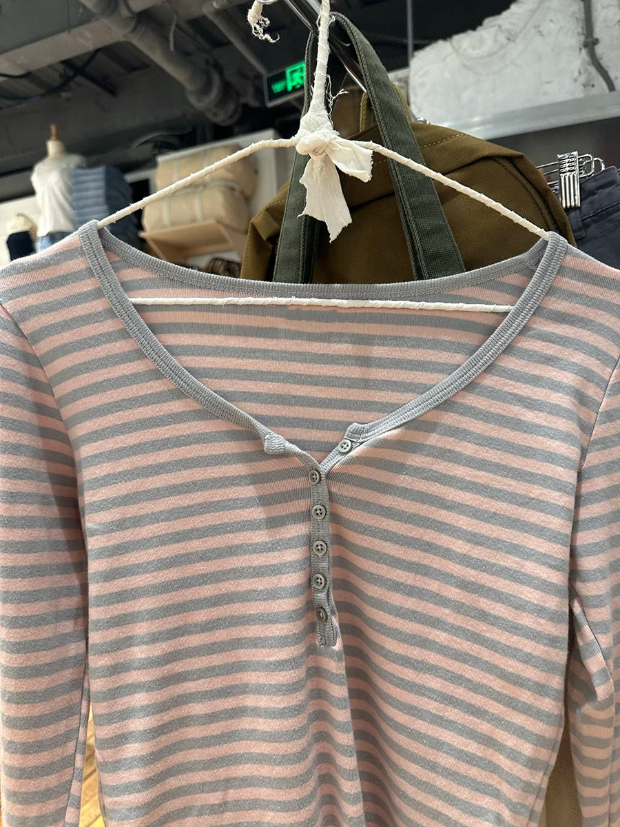 Striped Long Sleeve Tee
