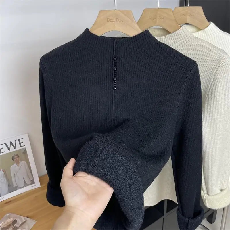 Knitting Bottoming Sweater