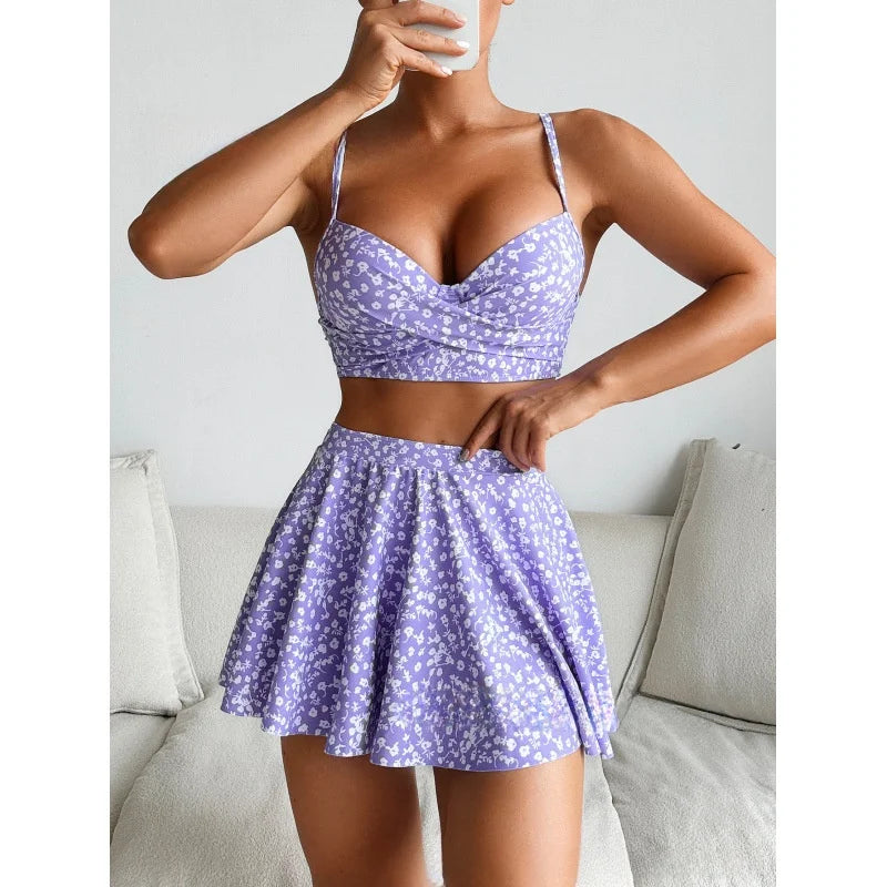 Floral Three-Piece Set