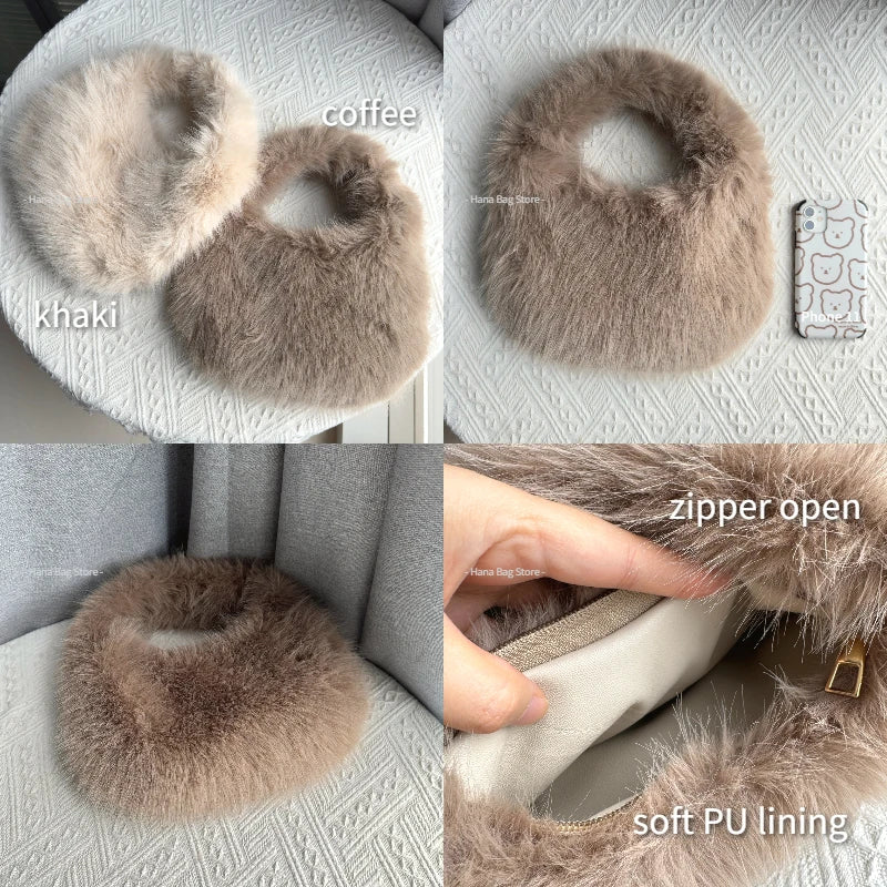 Furry Shoulder Bag