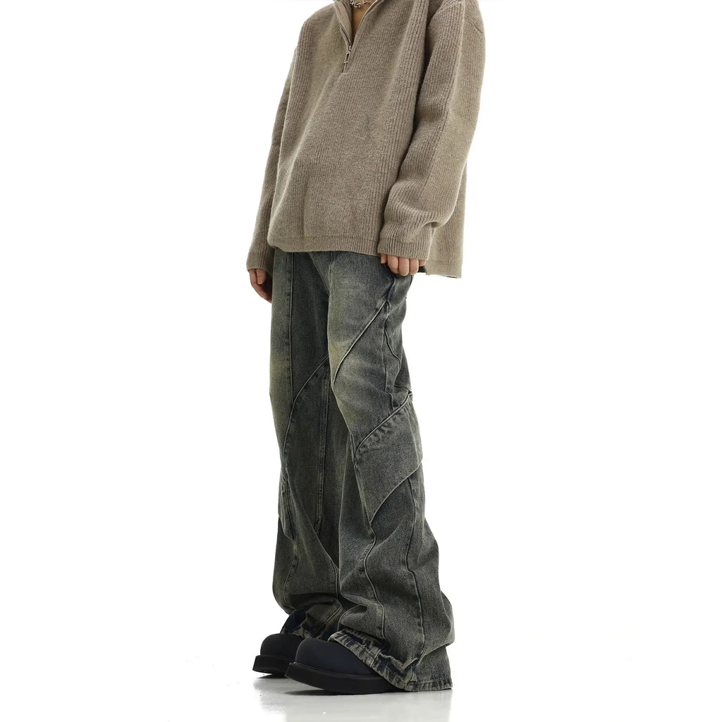 Denim Flare Pants