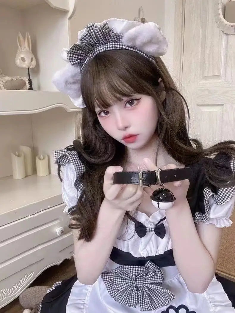 Cat Maid Outfit with Bows