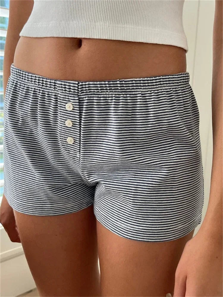 Casual Elastic Shorts