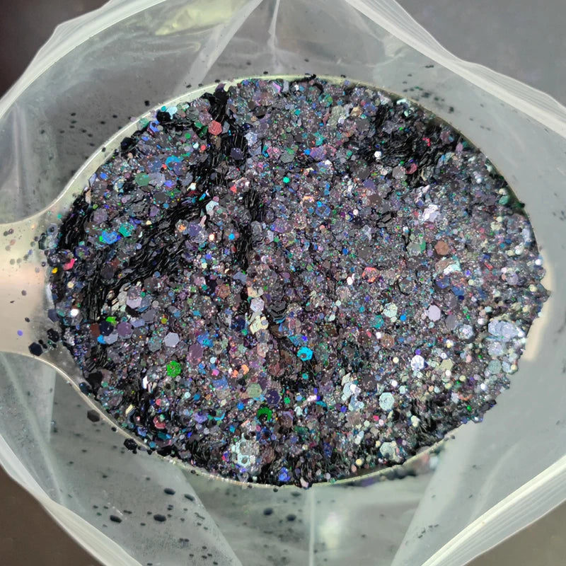 1KG Wholesale Mixed Size Holographic Nails Sequins Manicure Glitter Flakes Paillettes Nail Art Decorations Body/Face Glitter