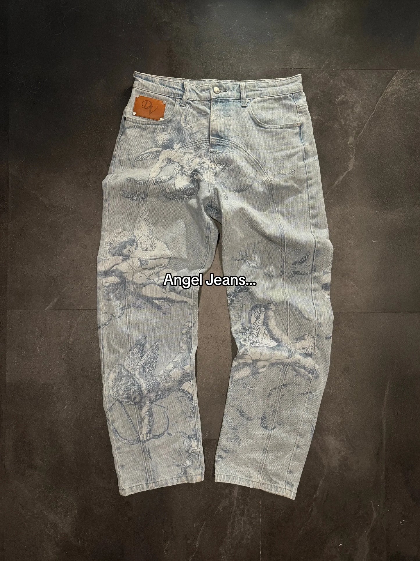 Star Ripped Jeans