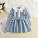 Polka Dots Pleated Dress
