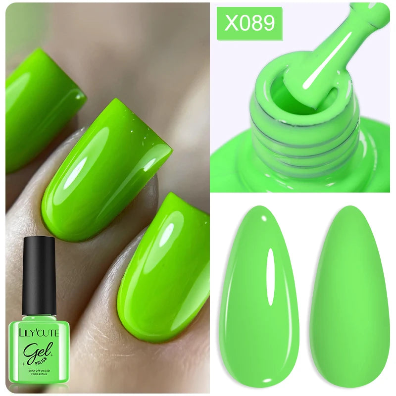 LILYCUTE 8ml Pink Dried Flower Gel Nail Polish Natural Flower Fairy Nail Art Gel Soak Off UV LED Painting Varnish For Nails DIY