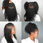 Brazilian QVR Afro Kinky Bulk Human Hair