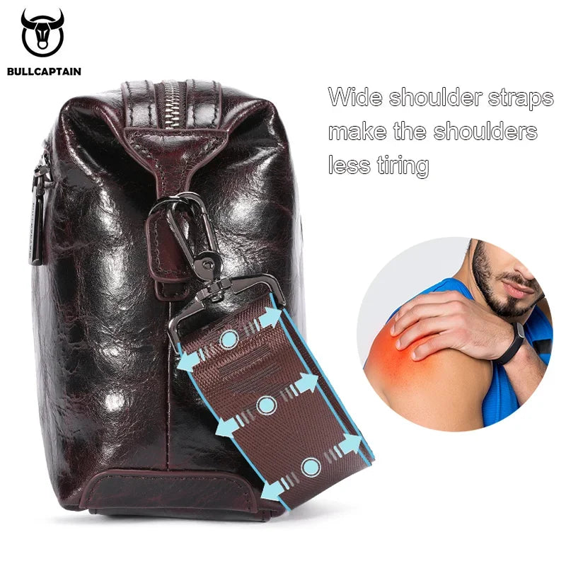 Genuine Leather Shoulder Bag