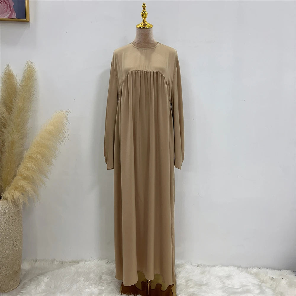Kaftan Women Abayas Muslim Modest Prayer Loose Long Maxi Dress Turkey Khimar Eid Dubai Islamic Robe Arab Ramadan Jalabiya Caftan