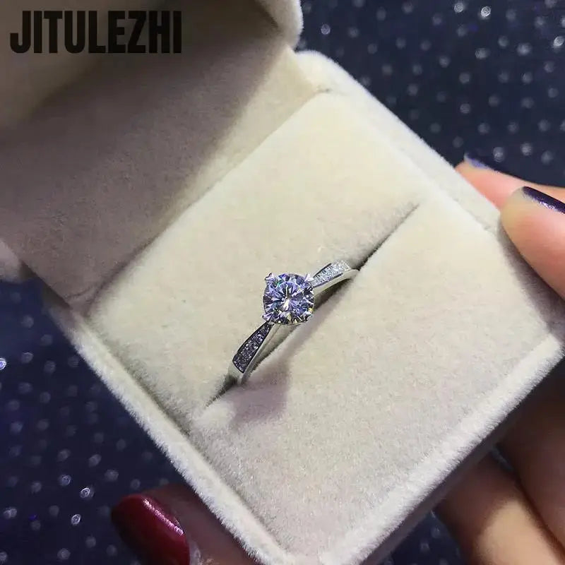 Moissanite Ring