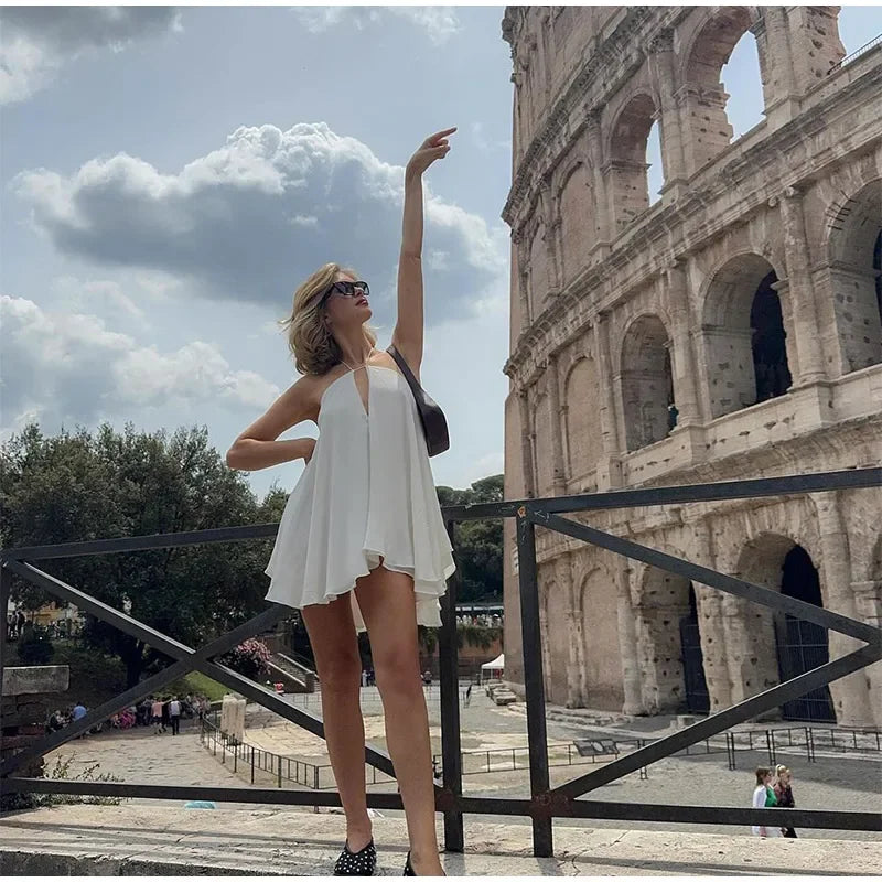 Halter Mini Dress