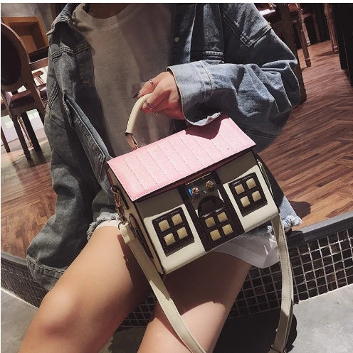 Cartoon House Bag