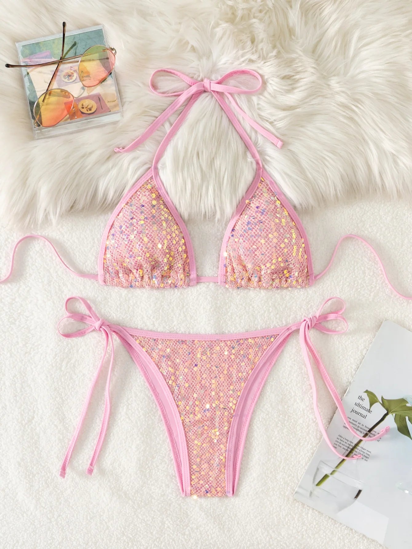 Shiny Sequins Bikini