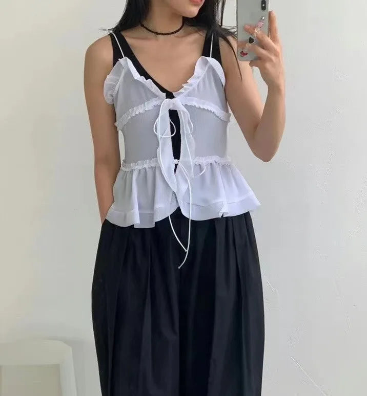 Chiffon Tie Detail Cami