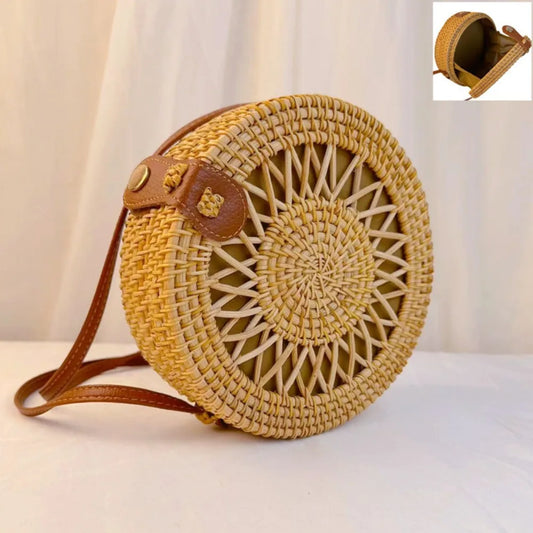 Rattan Weave Bag