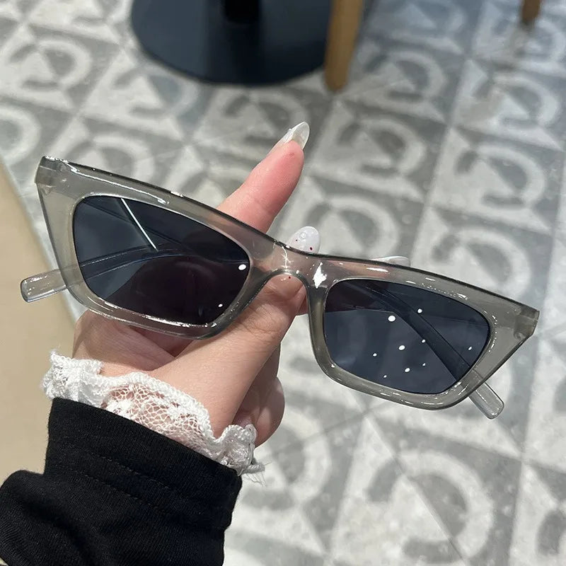 Cat Eye Shape Sunglasses Beach Sun Protection Sun Glasses Fashion Shades 90s Glasses Summer Eyewear