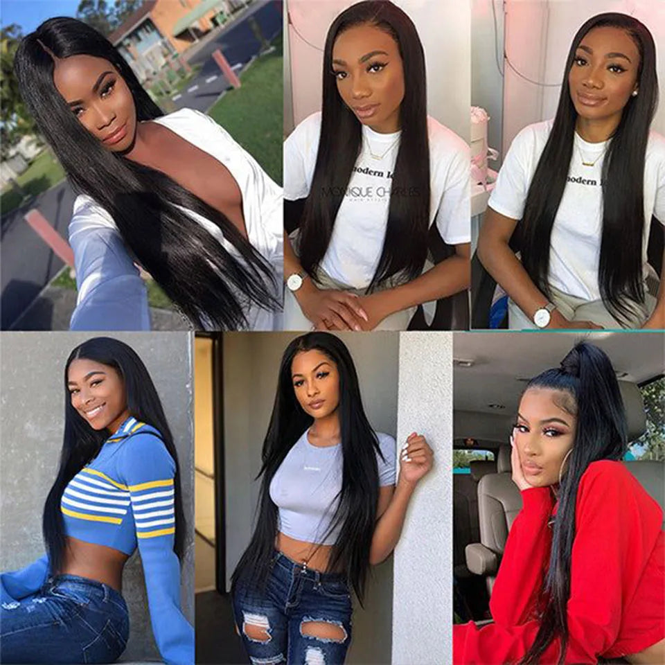 Bone Straight Lace Front Wig