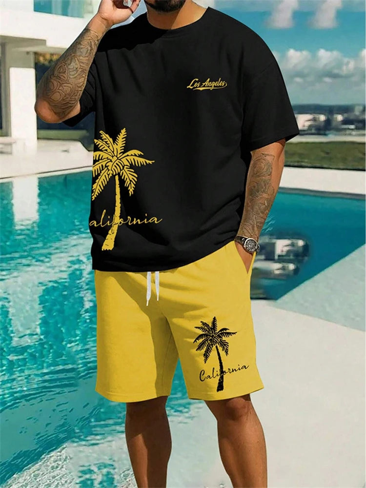Print Shorts Set