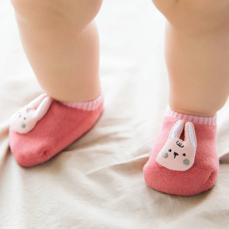 6 Pairs Fleece 3D Socks