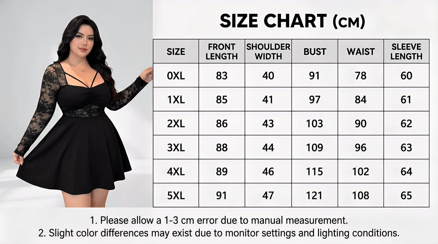 Lace Long Sleeve Mini Dress with Cut-Out Bodice