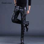 PU Leather Pants