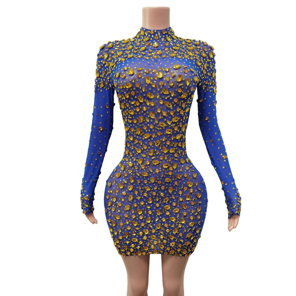 Rhinestones Dress