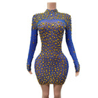 Rhinestones Dress