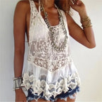 Crochet Lace Racerback