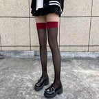 Lace Transparent Thigh High Socks