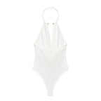 Sculpted Neckline Bodysuit