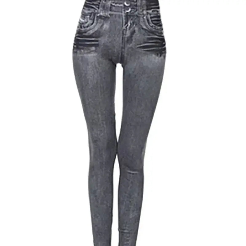 Imitation Denim Leggings
