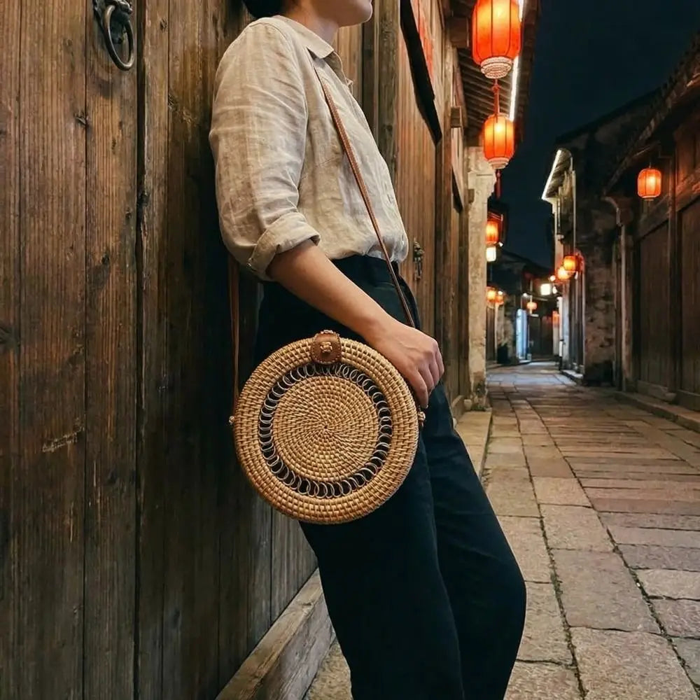 Rattan Weave Bag