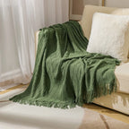 Knitted Throw Blanket