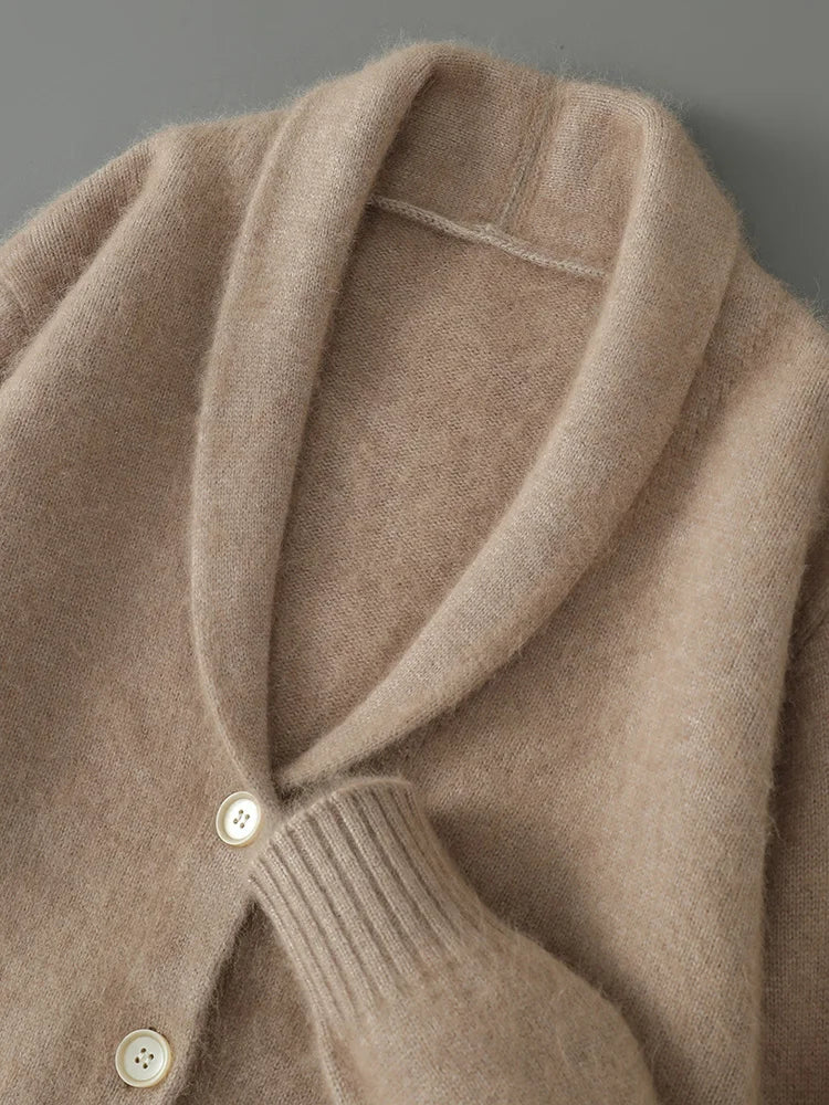 Mink Cashmere Cardigan