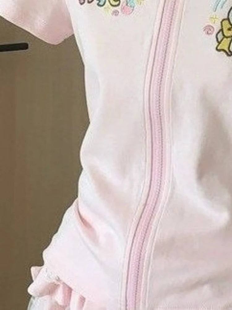 Rabbit Ear Hooded Jacket