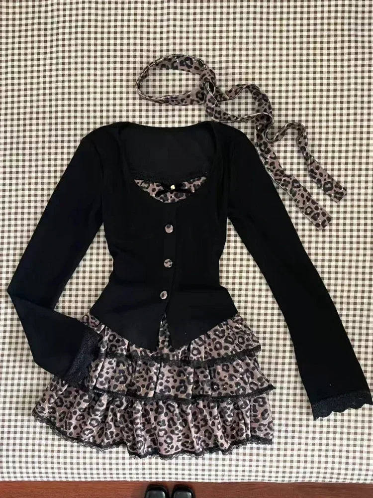 Leopard 2 Piece Set