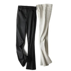 Stretch Leather Pants