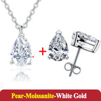 1-3ct Moissanite Diamond Jewelry Set