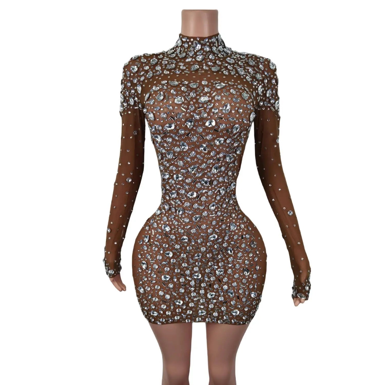 Rhinestones Dress