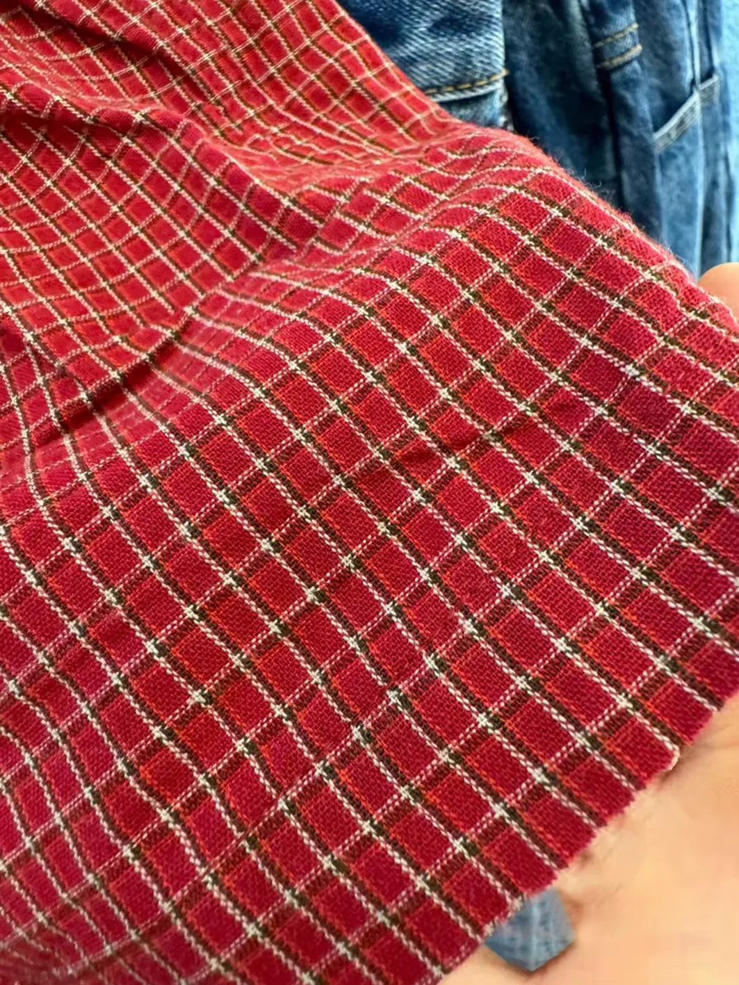 Plaid T-Shirt Shorts Set