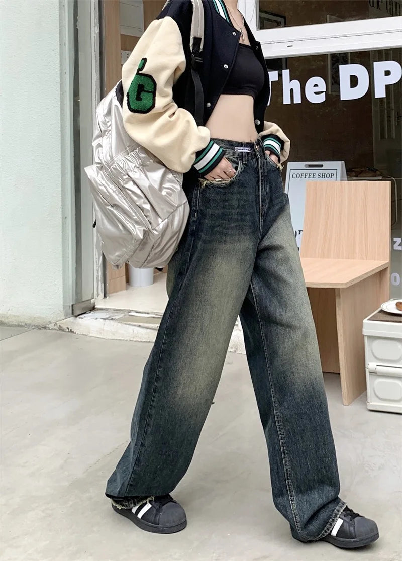 Loose Wide Leg Jeans