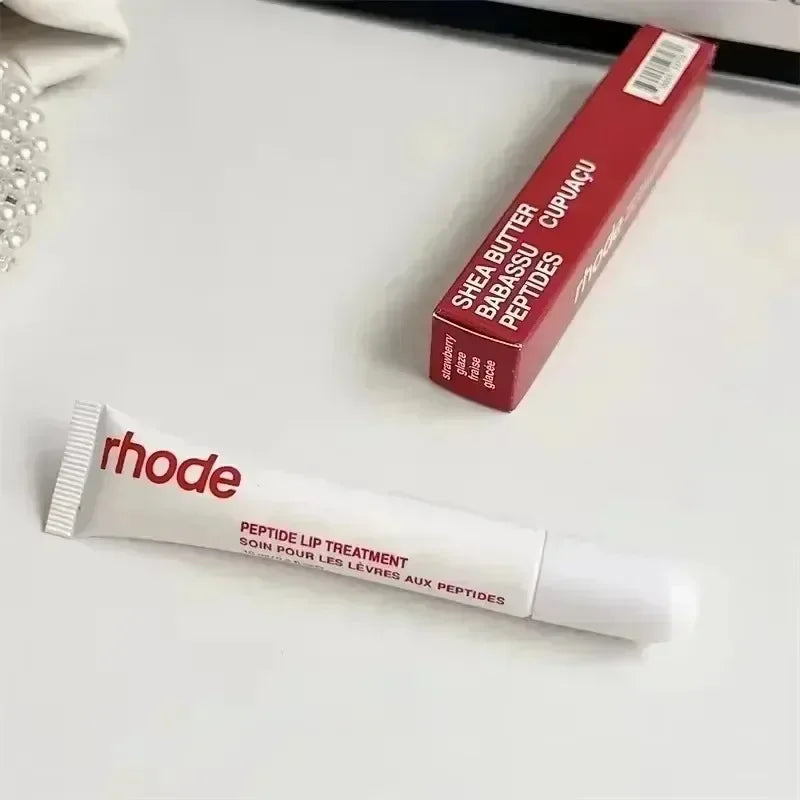 ROD Makeup Set Lip Balm Smoothing Lip Gloss Moisturizer Cheek Hydrating Skin Care Products Natural Rouge Blush Stick Storage Bag