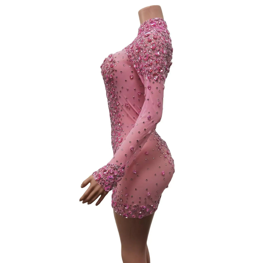 Rhinestones Dress