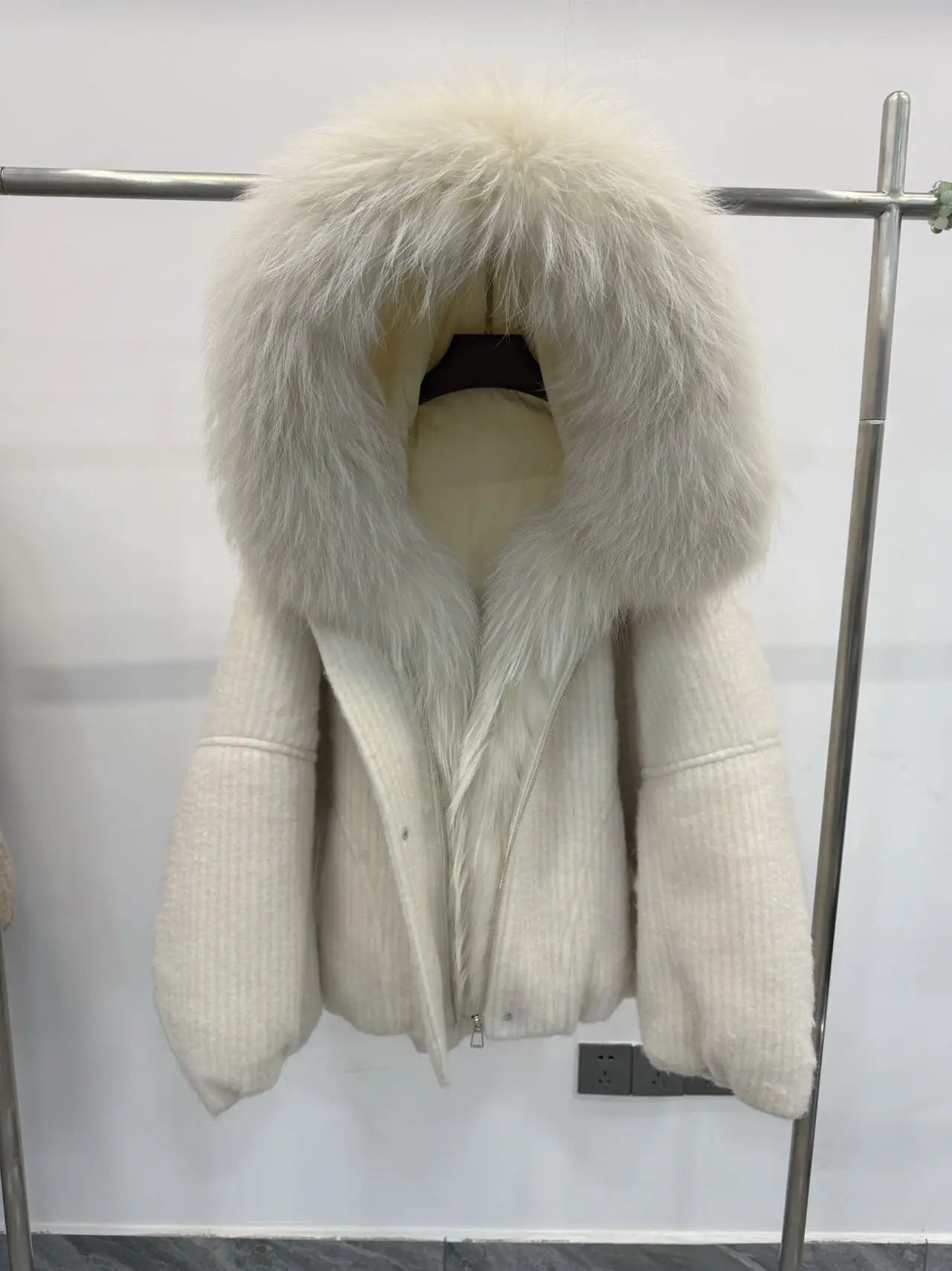 Down Fur Jacket