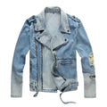 Distressed Biker Jacket