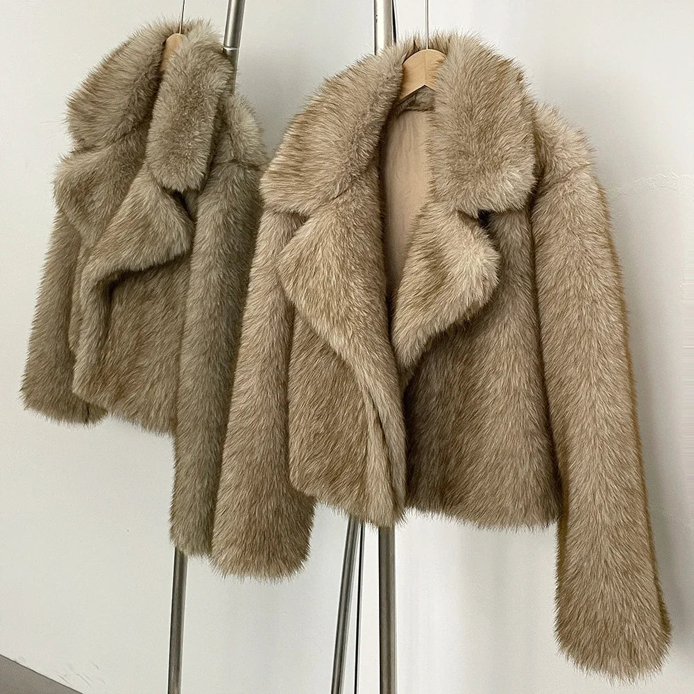 Faux Fur Coat