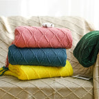 Knitted Throw Blanket