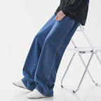 Loose Denim Wide Leg Pants