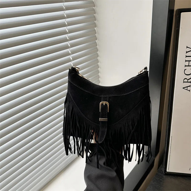 Fringe Shoulder Bag